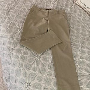 Theory Testra Bistretch pant. Khaki size 0